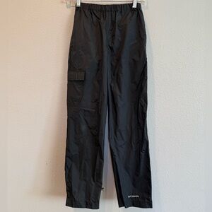 Columbia Kids Pull-On Waterproof Pants Black Size M